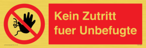 (DE)PA30: Kein Zutritt fuer Unbefugte