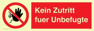 (DE)PA30: Kein Zutritt fuer Unbefugte