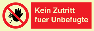 (DE)PA30: Kein Zutritt fuer Unbefugte