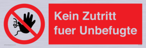 (DE)PA30: Kein Zutritt fuer Unbefugte