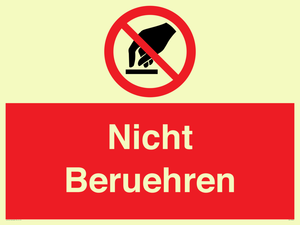 (DE)PA644: Nicht Beruehren