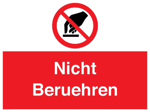 (DE)PA644: Nicht Beruehren