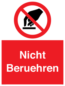 (DE)PA644: Nicht Beruehren