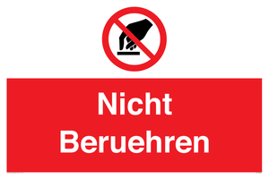 (DE)PA644: Nicht Beruehren