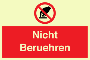 (DE)PA644: Nicht Beruehren