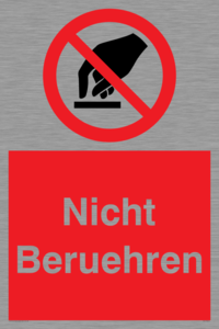 (DE)PA644: Nicht Beruehren