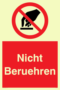 (DE)PA644: Nicht Beruehren