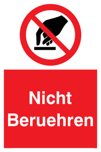 (DE)PA644: Nicht Beruehren