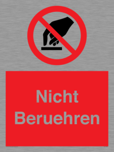 (DE)PA644: Nicht Beruehren