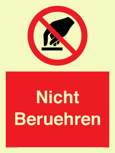 (DE)PA644: Nicht Beruehren