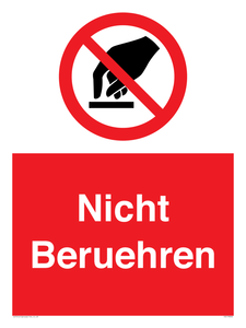 (DE)PA644: Nicht Beruehren