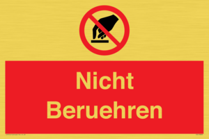 (DE)PA644: Nicht Beruehren