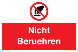 (DE)PA644: Nicht Beruehren