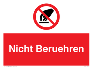 (DE)PA644: Nicht Beruehren