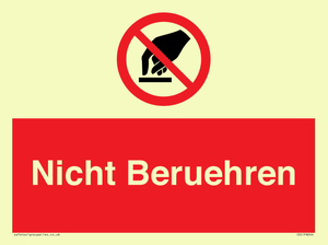 (DE)PA644: Nicht Beruehren