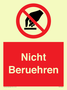 (DE)PA644: Nicht Beruehren