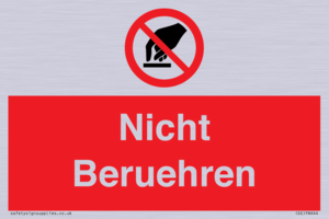 (DE)PA644: Nicht Beruehren