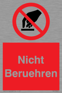 (DE)PA644: Nicht Beruehren