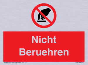 (DE)PA644: Nicht Beruehren