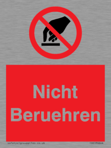 (DE)PA644: Nicht Beruehren