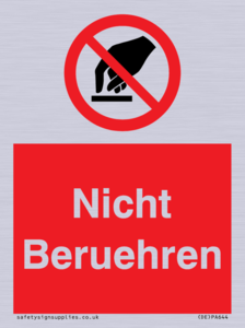 (DE)PA644: Nicht Beruehren