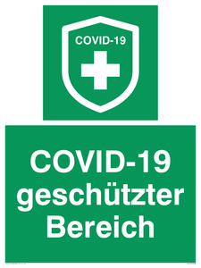 (DE)SH7038: COVID-19 geschützter Bereich