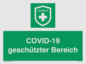 (DE)SH7038: COVID-19 geschützter Bereich
