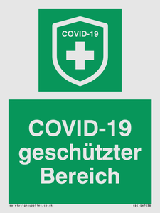 (DE)SH7038: COVID-19 geschützter Bereich