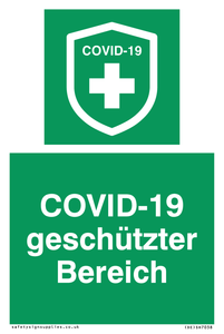 (DE)SH7038: COVID-19 geschützter Bereich