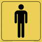 DV1026: male toilet symbol - toilet door sign