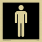 DV1027: male toilet symbol - toilet door sign