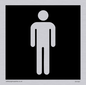DV1027: male toilet symbol - toilet door sign