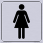 DV1028: female toilet symbol - toilet door sign