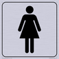 DV1028: female toilet symbol - toilet door sign