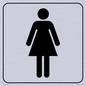 DV1028: female toilet symbol - toilet door sign