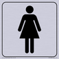 DV1028: female toilet symbol - toilet door sign