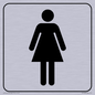 DV1028: female toilet symbol - toilet door sign