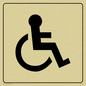 DV1030: disabled toilet symbol - toilet door sign