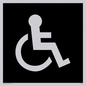 DV1031: disabled toilet symbol - toilet door sign
