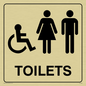 DV1036: toilets - door sign
