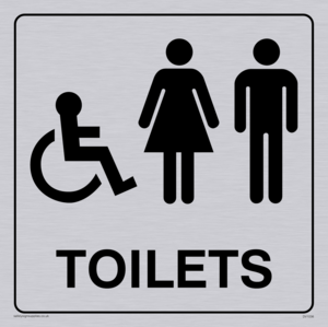 DV1036: toilets - door sign