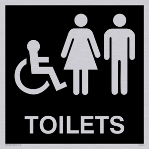 DV1037: toilets - door sign