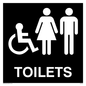 DV1037: toilets - door sign