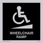 DV1039: wheelchair ramp disability sign