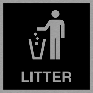 DV1041: litter sign