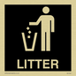 DV1041: litter sign
