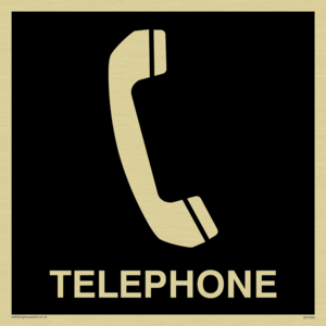 DV1043: telephone sign