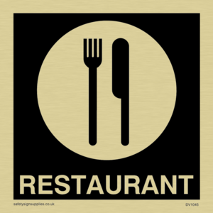 DV1045: restaurant sign