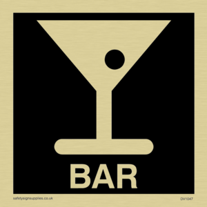 DV1047: bar sign