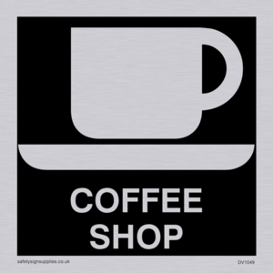 DV1049: coffee shop sign